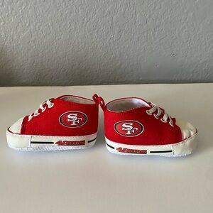 49ers Baby Booties - Like New!